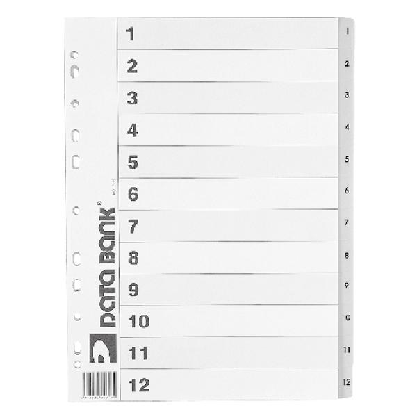 Ring Binder Index - 12 Dividers