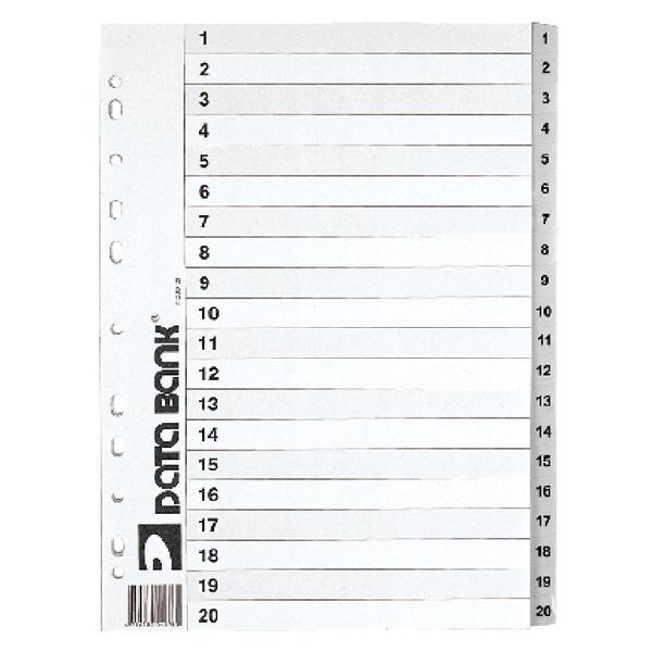 Ring Binder Index - 20 Dividers