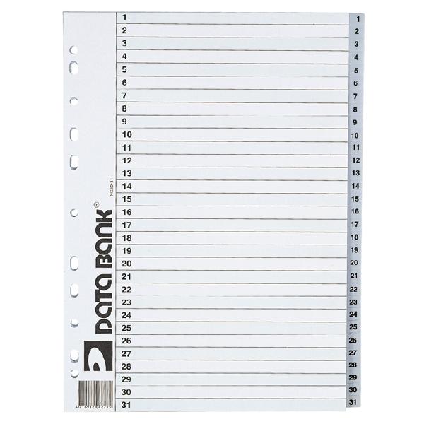 Ring Binder Index - 31 Dividers